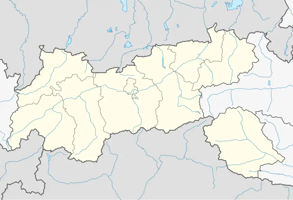 2017–18 Austrian Regionalliga is located in Tyrol, Austria