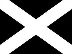 White cross flag