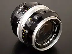 Pre-AI Nikkor-S 50 mm f/1.4 (A-type, 1960s to early 1970s)
