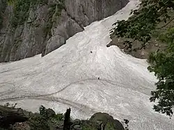 Avalanche site