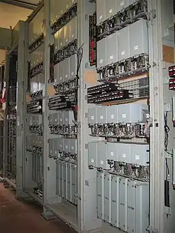 BT's last Strowger electromechanical exchange