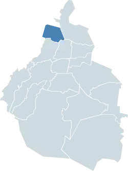 Azcapotzalco within Mexico City