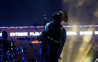 Azekel performing at Hyde Park in 2016