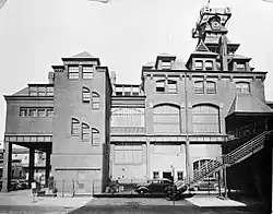 East facade from 24th Street, 1959.