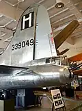 B-17 tail view