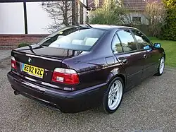 E39 saloon (facelift; rear)