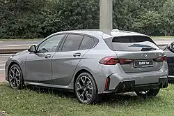 Rear view of a BMW 118d M Sport