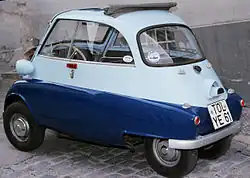 BMW Isetta 300&nbsp;– sliding-window four-wheel LHD version