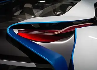 BMW i8 tail light