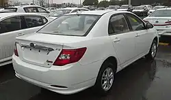2014–present BYD F3 2014 facelift rear