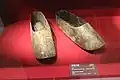 Baekje period gilt bronze slippers