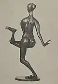 Bailarina, bronze, 33 cm, 1972
