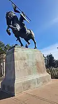 El Cid statue at Balboa Park, San Diego in 2025