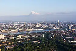 Aerial view of Cologne