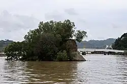 Bukit Salat seen from Kampong Sumbiling Lama in 2022