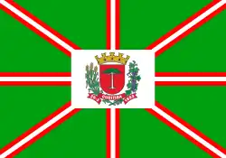 Flag of Curitiba, Brazil