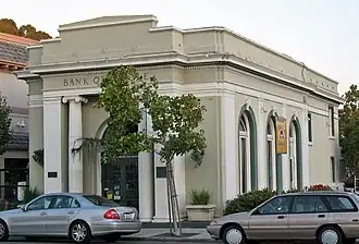 Original Bank of Pinole building
