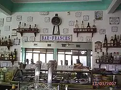 Bar Francés. Historic bar, symbol of this town.