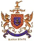 Coat of arms of Princely state of Baria