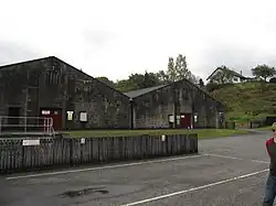 Baudoinia compniacensis growing on Blair Athol distillery, feeding on the angel's share