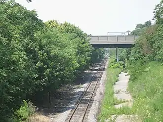 Looking west from 14th Avenue in Borough Park, Brooklyn