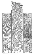 Crawford's sketch of ornamentations