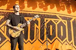 Former rhythm guitarist Kamron Bradbury