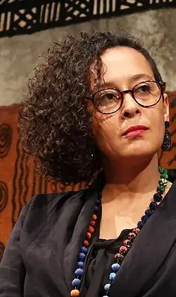 Beata Umubyeyi Mairesse at the Atlantide festival in Nantes, 2024