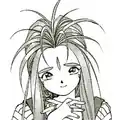 Belldandy from "The Goddesses' Big Crisis", 1991[65]