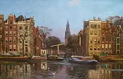 Voorburgwal (about 1920).