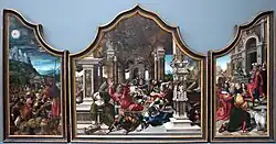 Triptych of the Virtue of Patience, Van Orley, 1521