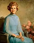 Portrait of Betty Ford by Felix de Cossio, 1977