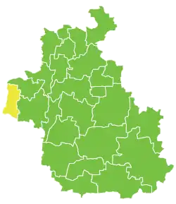 Location in Idlib Governorate