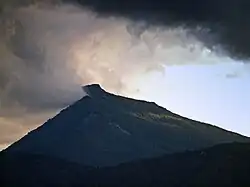 View of San Petrone from Bigorno Pass