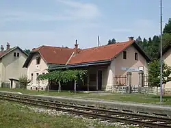 Railway halt in Birčna Vas