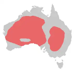 Australia excluding the coast