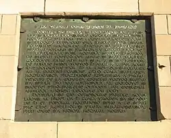 Carol-era dedication