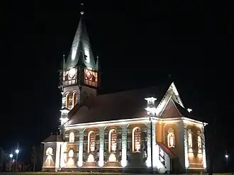 The Reformed church in Dumbrava