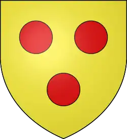Coat of arms of Courtenay