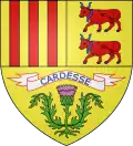Coat of arms of Cardesse