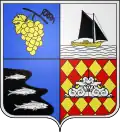 Coat of arms of Lestiac-sur-Garonne
