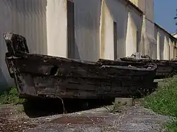 Special boats to transport live eels Comacchio