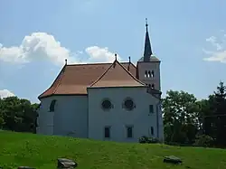 Reformed church in the village