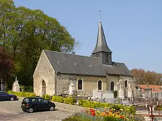 The church of Bonningues-lès-Calais