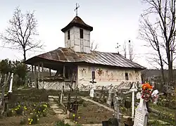 Wooden church in Borovinești