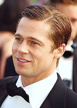 A photograph of Brad Pitt