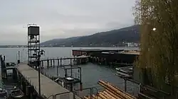 The floating stage in November 2018