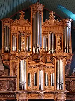 The organ at Guimiliau