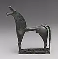 Bronze horse, 8th century BC