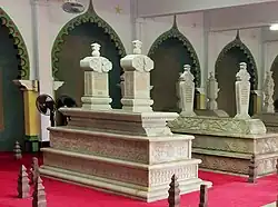 Interior of the mausoleum